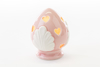 Immagine di POMO PORCELLANA CON LED ROSA11xh.15CM