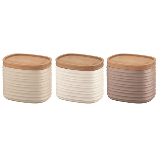 Immagine di SET 3 BARATTOLI LINEA TIERRA COLORE MULTICOLOR
