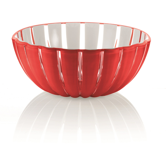 Immagine di CONTENITORE INSALATIERA LINEA GRACE CM.30 COLORE ROSSO TRASPARENTE