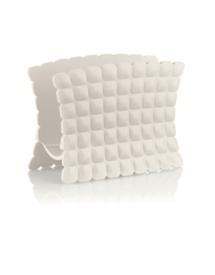 Immagine di PORTA TOVAGLIOLI LINEA TIFFANY COLORE BIANCO LATTE