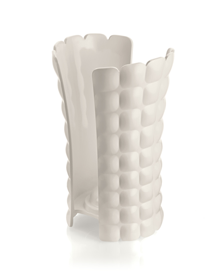 Immagine di PORTA BICCHIERI LINEA TIFFANY COLORE BIANCO LATTE