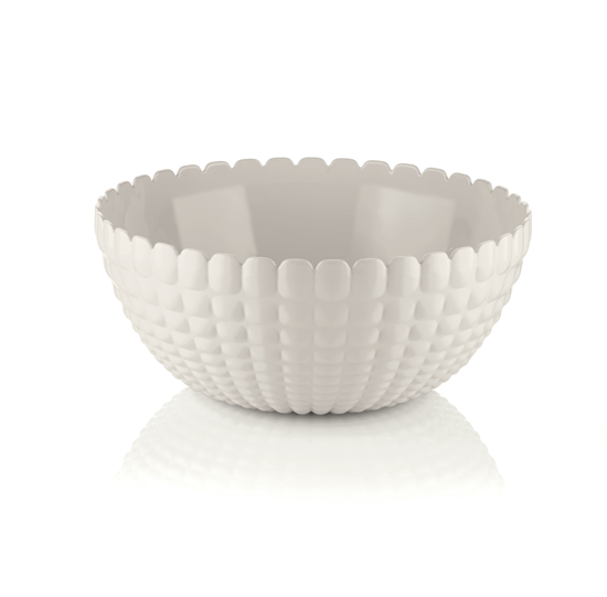 Immagine di CONTENITORE E INSALATIERA L CM.25 LINEA TIFFANY COLORE BIANCO LATTE