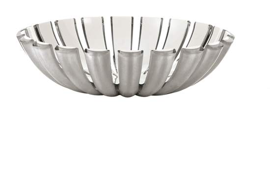 Immagine di CESTINO PANE LINEA GRACE COLORE GRIGIO CIELO
