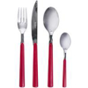 Immagine di SERVIZIO POSATE 24 PEZZI FAST COLORE ROSSO 11