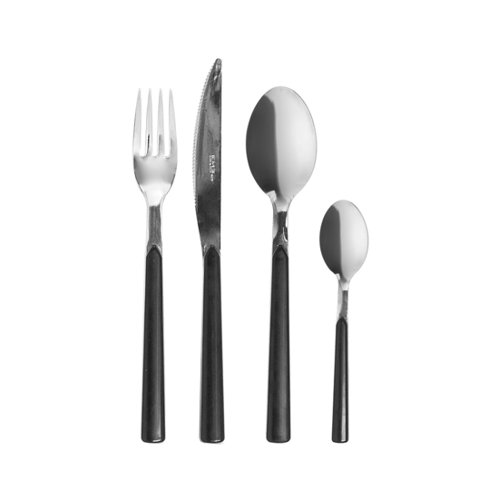 Immagine di SERVIZIO POSATE 24 PEZZI FAST COLORE NERO 1