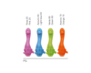 Immagine di POSATE BIMBO SET 3 PEZZI PINGO ARANCIO 79