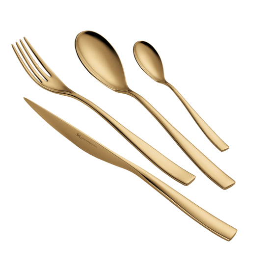 Immagine di SERVIZIO POSATE 24 PEZZI ETOILE GOLD