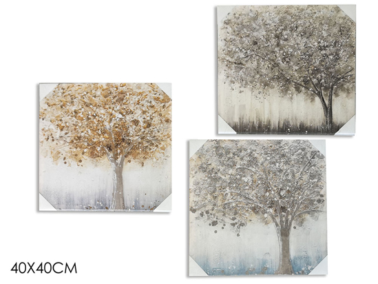Immagine di QUADRO STAMPA SU TELA ASSORTITI  Cm 40X40