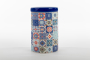 Immagine di BARATTOLO CERAMICA DECORO FANTASIA H 19