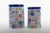 Immagine di BARATTOLO CERAMICA DECORO FANTASIA H 15