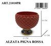 Immagine di ALZATA PIGNA COLORE ROSSA H 10