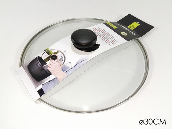 Immagine di COPERCHIO IN VETRO UNIVERSALE 30 CM