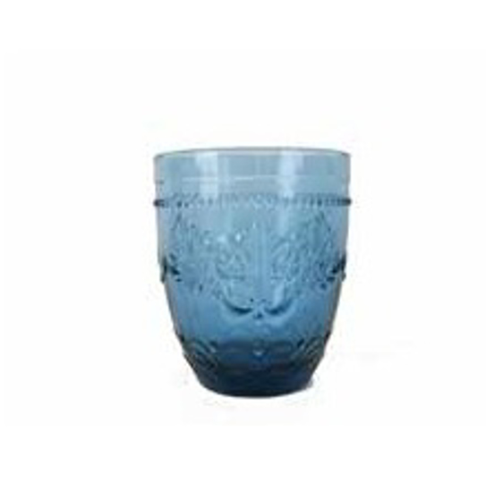 Immagine di SET 3 PEZZI BICCHIERI IN VETRO COLORE BLU