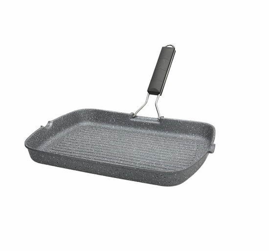 Immagine di GRILL RETTANGOLARE TOGNANA LINEA MYTHOS 33.5X24X4 CM