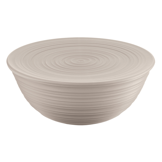Immagine di CONTENITORE.XL CON COPERCHIO GUZZINI LINEA TIERRA COLORE GRIGIO TORTORA