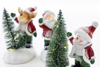 Immagine di BABBO NATALE RESINA CON LED ASSORTITI H 12.5