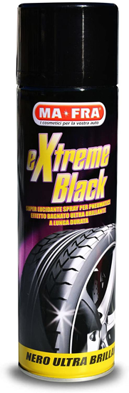 Immagine di SPRAY MA-FRA EXTREME BLACK E' IL NERO PER LE GOMME 500 ML