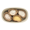 Immagine di CASSETTA PANE LINEA TIERRA CON COPERCHIO COLORE BIANCO LATTE