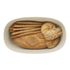 Immagine di CASSETTA PANE LINEA TIERRA CON COPERCHIO COLORE BIANCO LATTE