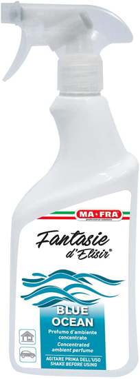 Immagine di PROFUMATORE PER AUTO E AMBIENTI MA-FRA FANTASIE D'ELISIR BLUE OCEAN 500 ML