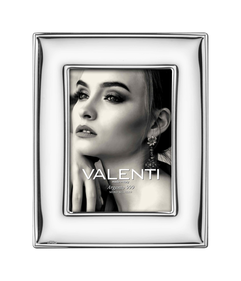 Immagine di CORNICE LUCIDA VALENTI 18X24 IN ARGENTO LAMINATO
