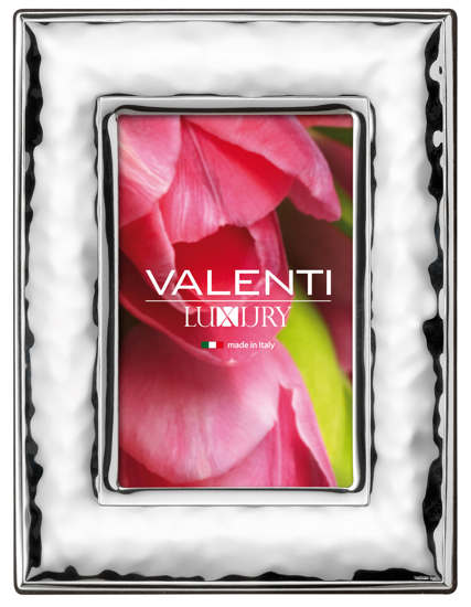 Immagine di CORNICE LUCIDA VALENTIIN ARGENTO LAMINATO 15X20