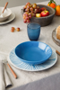 Immagine di SERVIZIO TAVOLA 18 PEZZI JELLY BLUETTO PORCELLANA