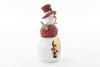 Immagine di PUPAZZO NEVE RESINA CON BABBONATALE CON LED H 18
