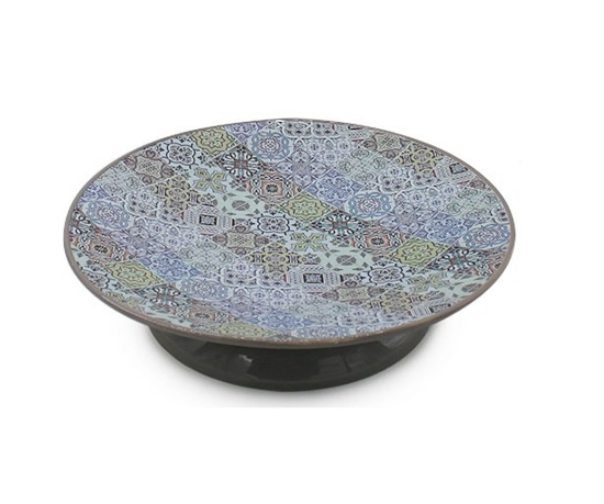 Immagine di CENTRO TAVOLA IN CERAMICA COLORE CREMA