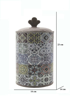 Immagine di SCATOLA IN CERAMICA COLORE GRIGIO H 23