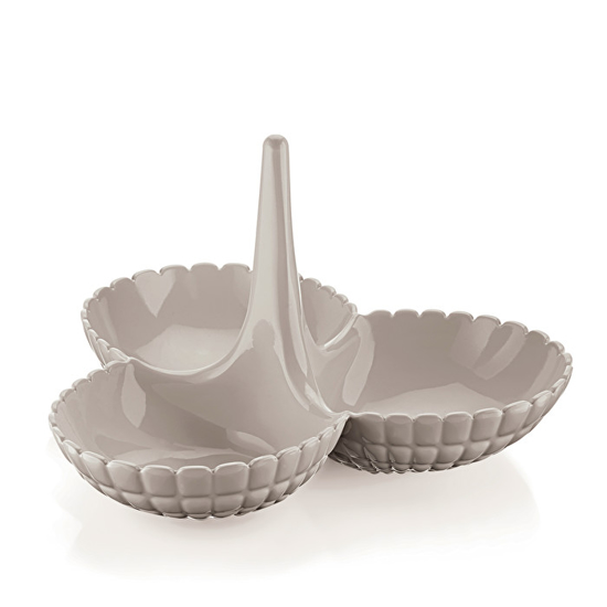 Immagine di ANTIPASTIERA LINEA TIFFANY COLORE GRIGIO TORTORA