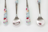 Immagine di SET 6 PEZZI CUCCHIAINI DECORO PINK&ROSE