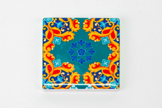 Immagine di SET 24 PEZZI  CALAMITA 6X6 DECORO LES JEAUX SONT FAITS