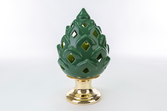 Immagine di PIGNA LED H 32 PORCELLANA LINEA VERDE