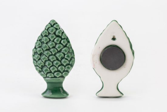 Immagine di SET 24 PEZZI CALAMITA 6.5X3.5 CM PIGNA LINEA VERDE LE STELLE BOMBONIERE