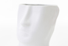 Immagine di VASO TESTA UOMO PORCELLANA BIANCO H 19.5