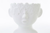 Immagine di VASO BUSTO BOY PORCELLANA BIANCA H 28 DECORO FIGLI DEI FIORI