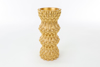 Immagine di VASO RESINA ORO H.27 LINEA ONDE ORO