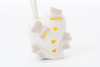 Immagine di PROFUMATORE CUORI PORCELLANA A LED H 8.5 LINEA PROFUMI D'AMORE