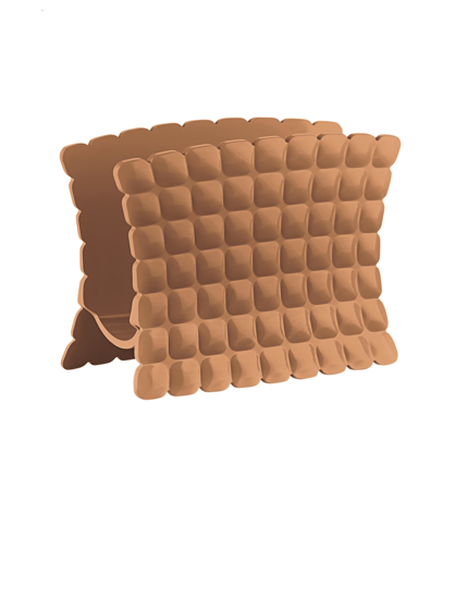 Immagine di PORTA TOVAGLIOLI LINEA TIFFANY COLORE TERRA COTTA