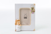 Immagine di PORTA FOTO IN RESINA COMUNIONE BIMBA  8.5X12