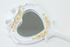 Immagine di SPECCHIO CUORE RESINA BIANCO