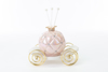Immagine di PROFUMATORE CARROZZA PORCELLANA ROSA H 17