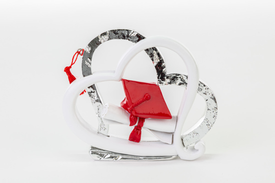 Immagine di CUORE LAUREA RESINA