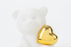 Immagine di ORSETTO PORCELLANA CUORE ORO  CONFEZIONE 12 PEZZI