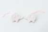 Immagine di ELEFANTE PORCELLANA CONFEZIONE 12 PEZZI COLORE ROSA
