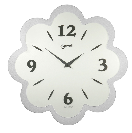 Immagine di OROLOGIO DA PARETE VETRO DIAMETRO 48 LOWELL