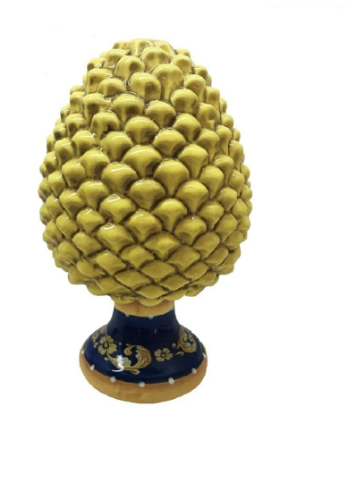 Immagine di PIGNA CERAMICA COLORE GIALLA H 25 GIARDINI DI MARZO