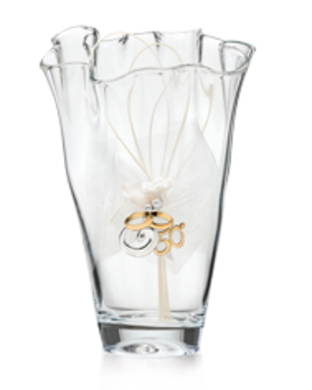 Immagine di VASO CRISTALLO VALENTI & CO 50° ANNIVERSARIO DM 28