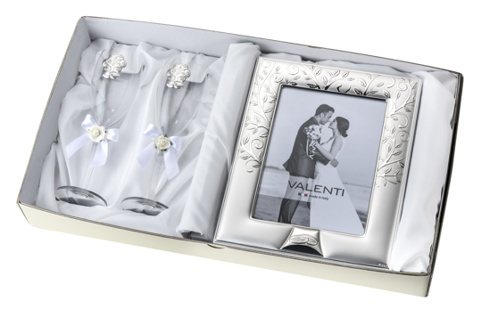 Immagine di COPPIA FLUTES+CORNICE VALENTI & CO FEDI